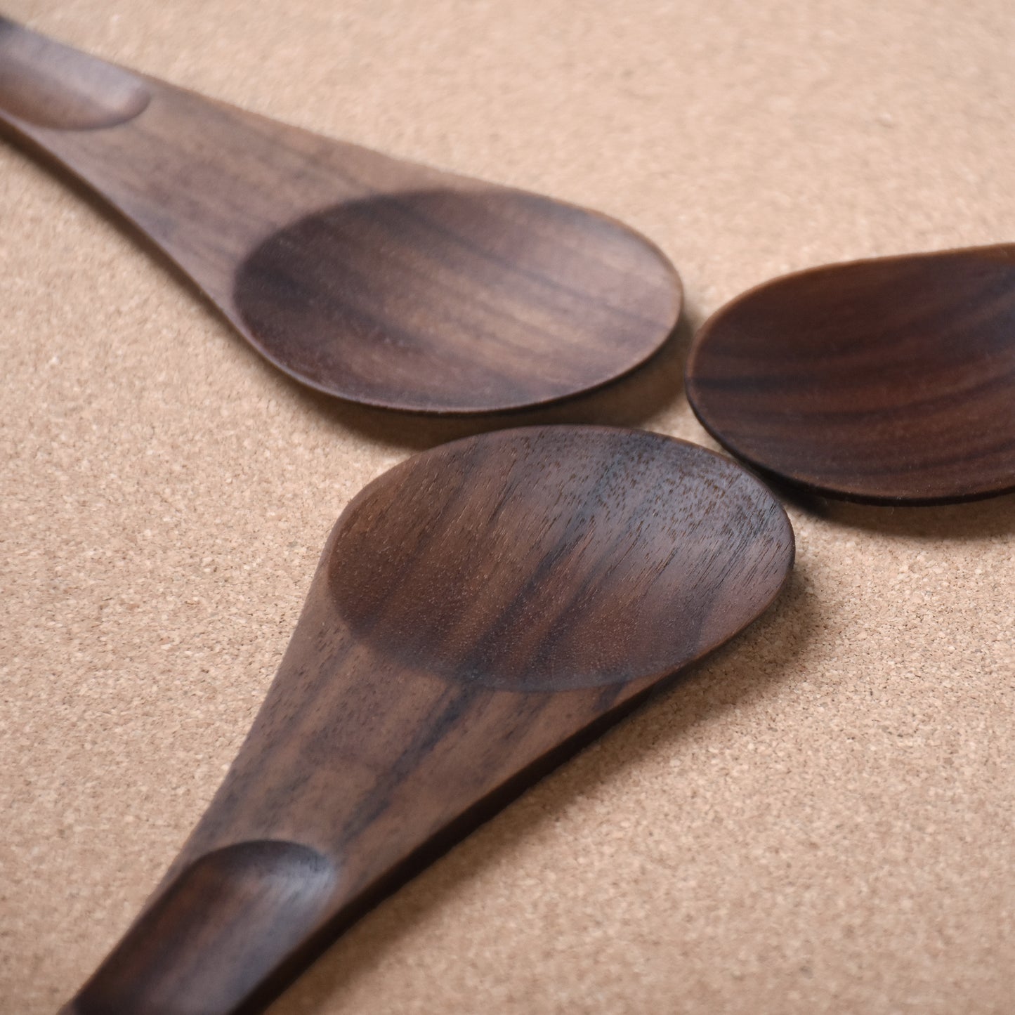 Carved Wooden Spoon - Walnut