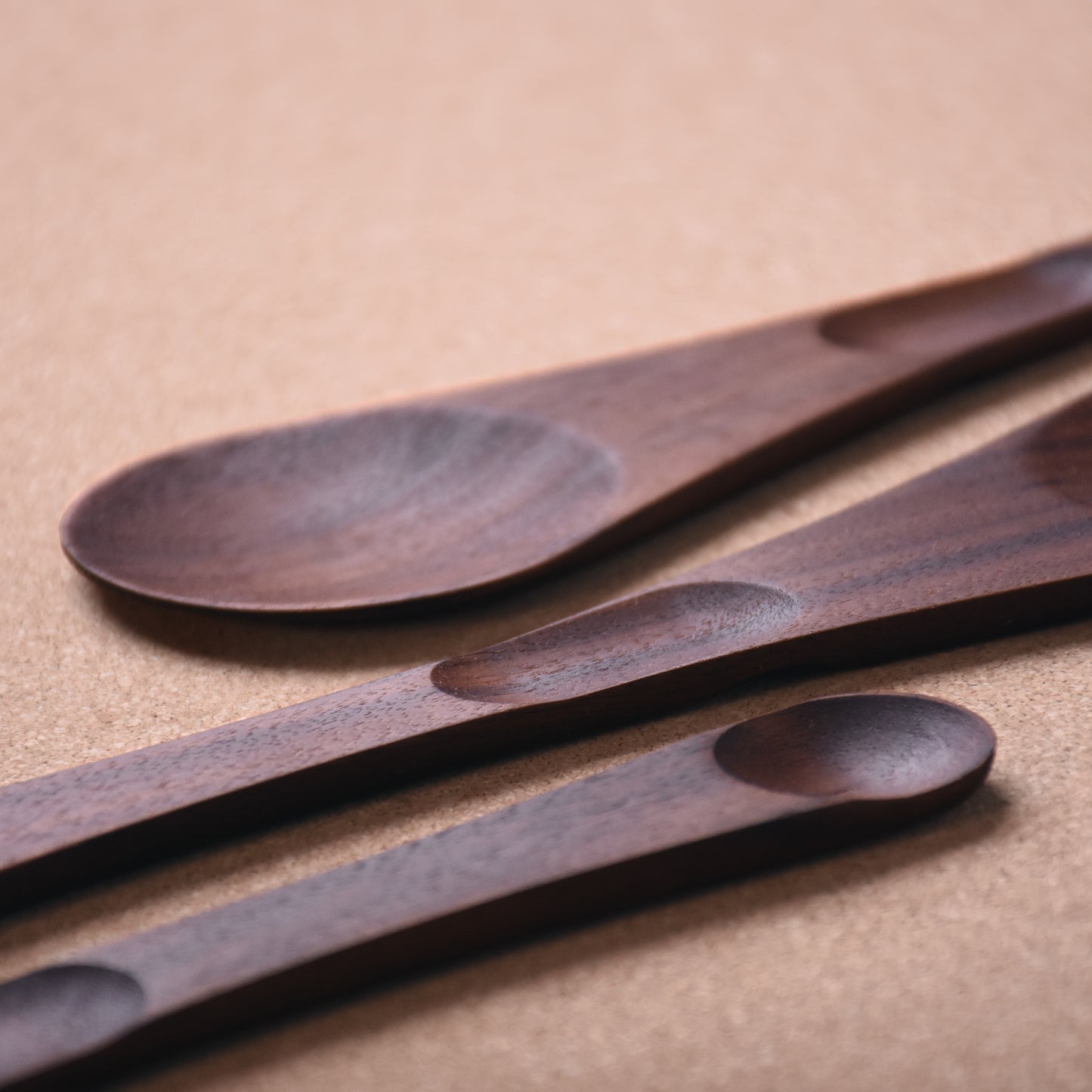 Carved Wooden Spoon - Walnut