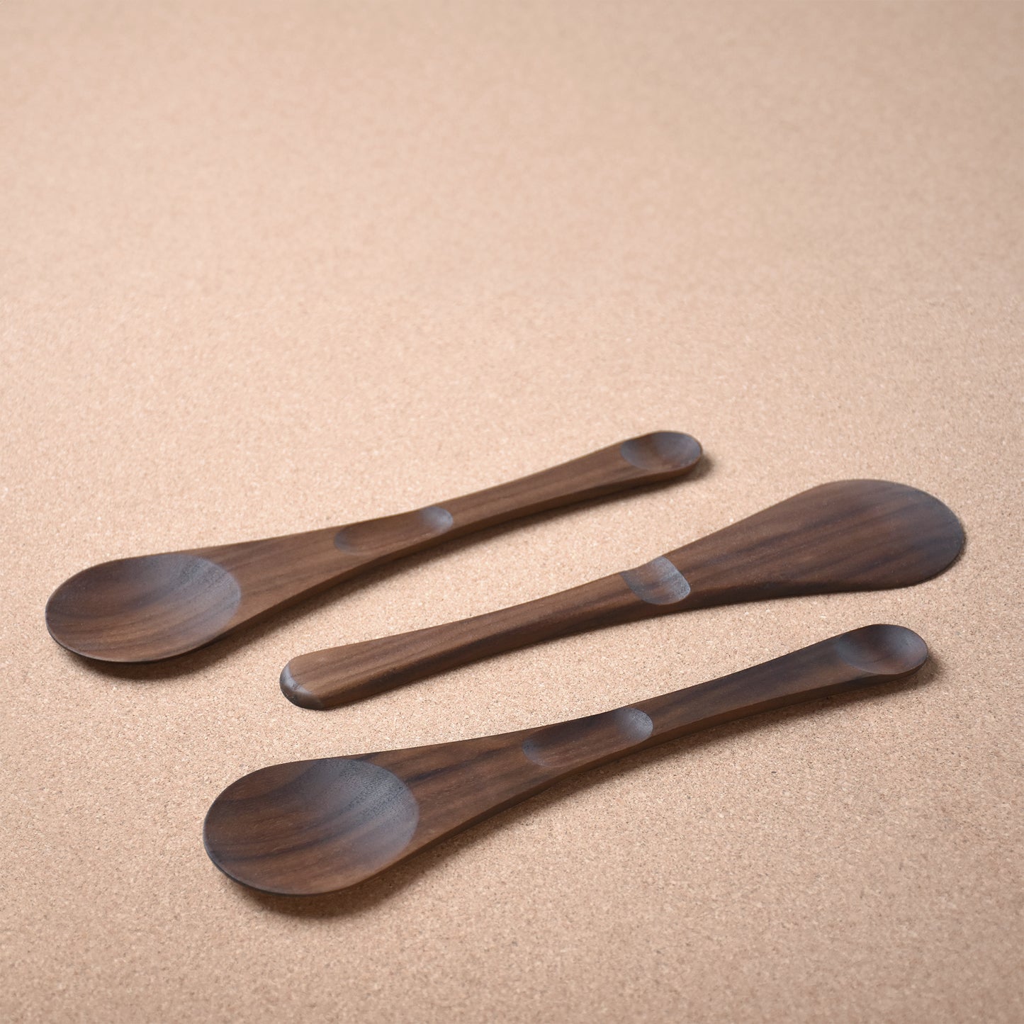 Carved Wooden Spoon - Walnut