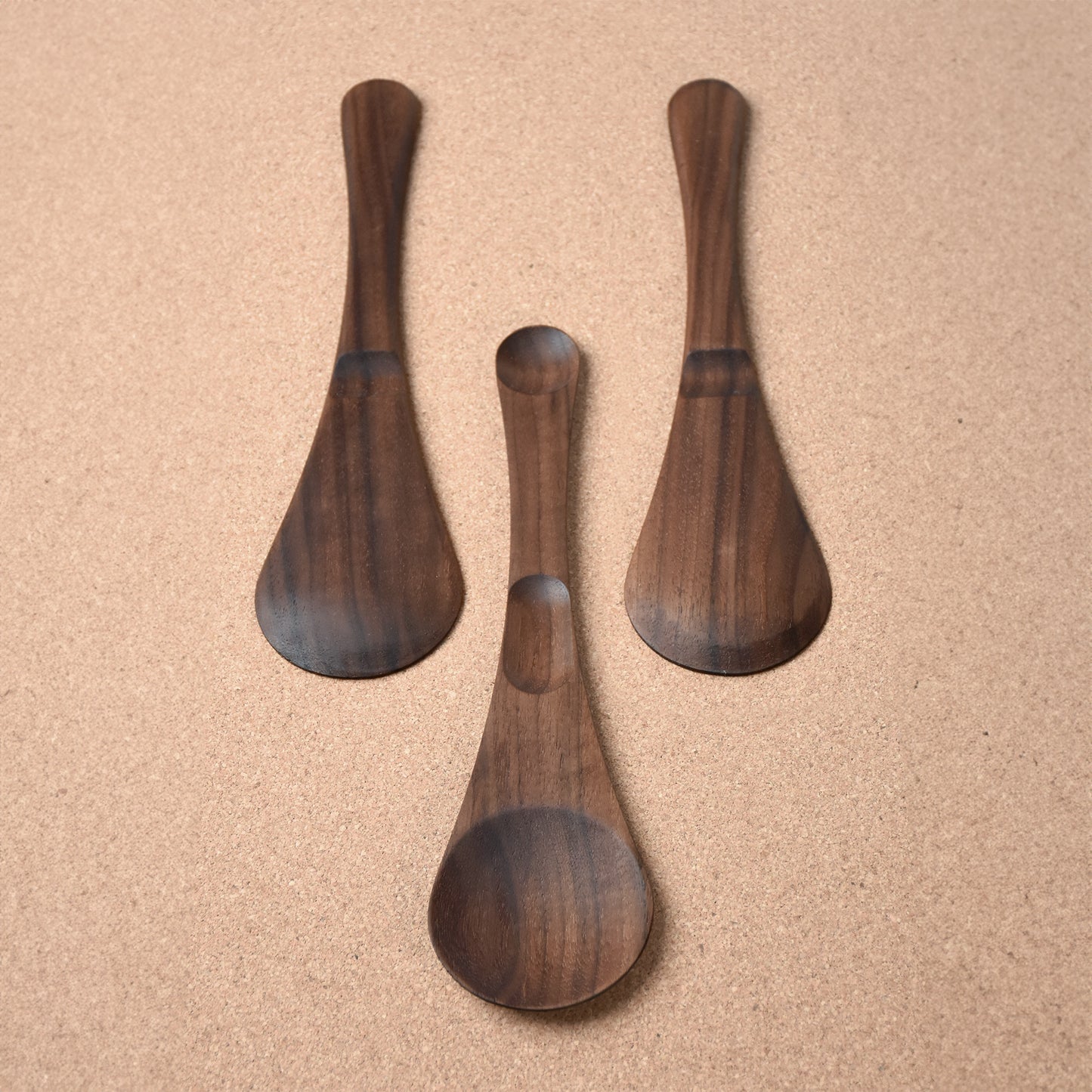 Carved Wooden Spoon - Walnut